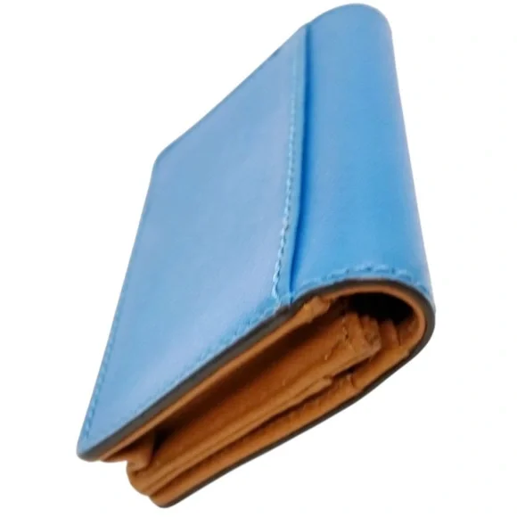 Tory Burch Blue Leather Wallet - Picture 2 of 7